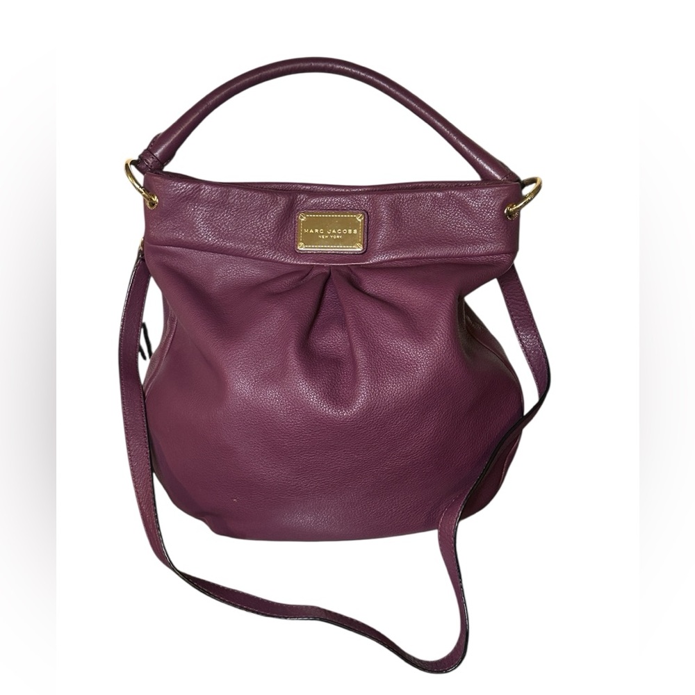 Marc Jacobs O Hillier Dark Purple Hobo.
